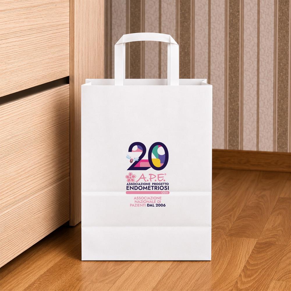 Shopper economico con stampa in quadricromia