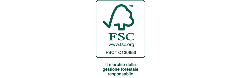 Buste eco-friendly certificate FSC®