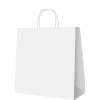 Shopper Economico con logo monocolore taglia 32x13x28
