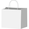 Shopper food delivery elegante con logo a colori taglia 35x28x33