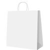 Shopper Economico con logo monocolore taglia 36x12x41