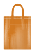 Shopper in Cotone con logo stampato colore Arancio