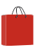Bag Box Stampa a Caldo o Digitale colore Rosso