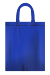 Shopper in Cotone con logo stampato colore Blu Royal